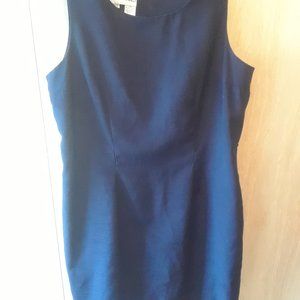 Betsy's Things Navy Blue shift dress, SZ 18
